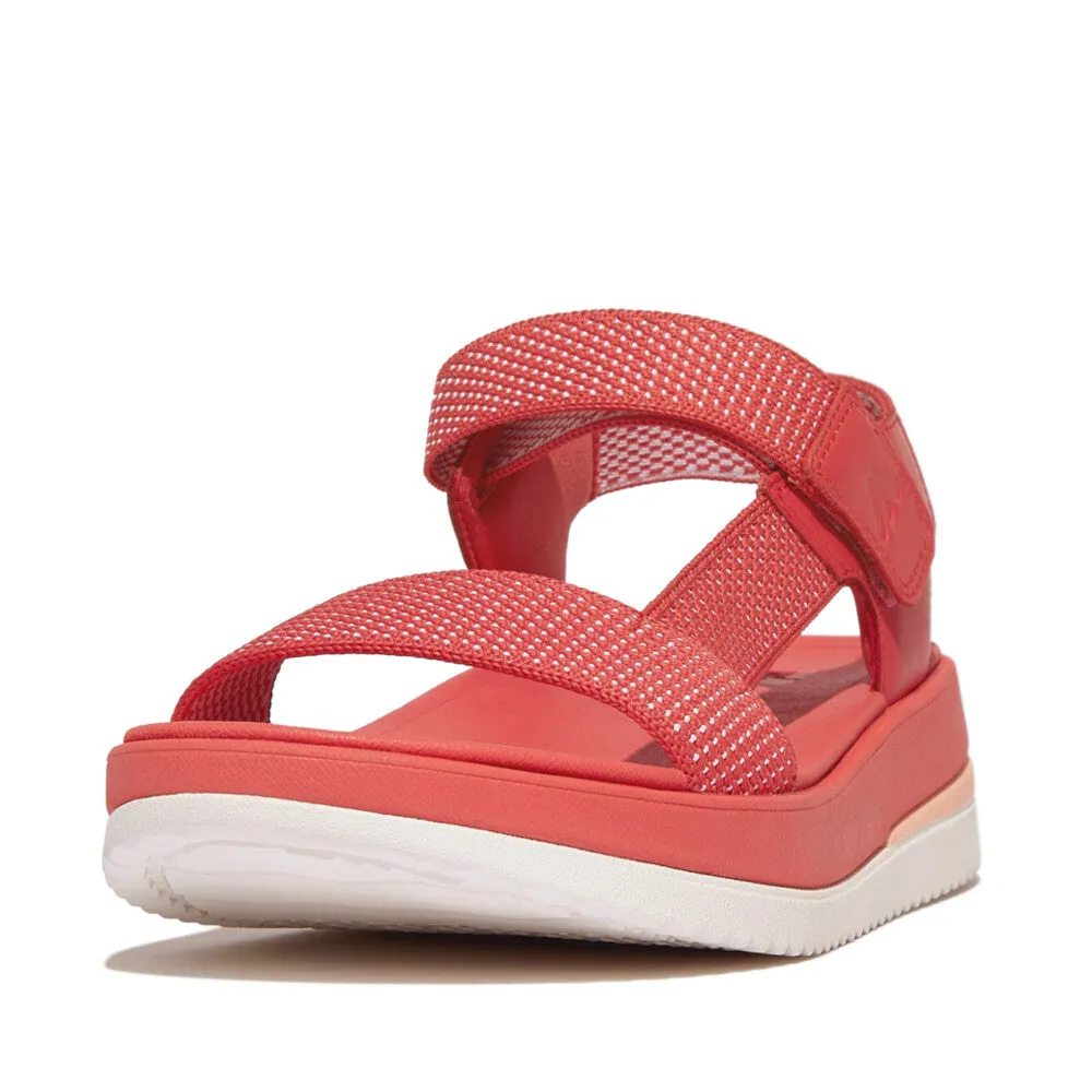 รองเท้าแตะแบบรัดส้น ผู้หญิง รุ่น SURFF TWO-TONE SPORTS-WEBBING/LEATHER BACK-STRAP SANDALS