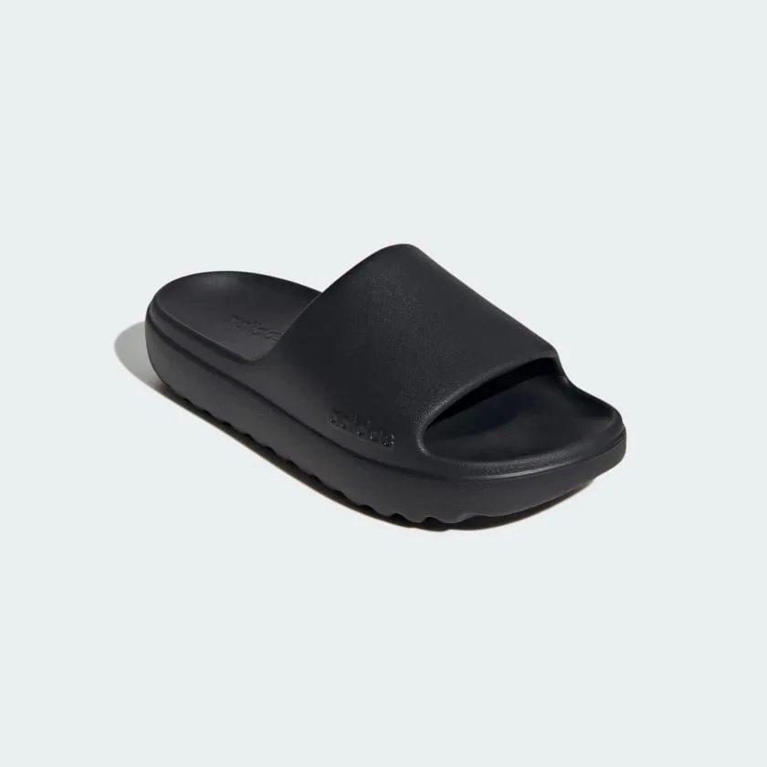 ADIDAS MEN'S LUMINA BLACK SLIDES