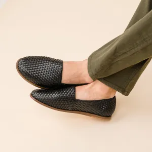 Alejandro Woven Slip-On 2.0 Woven Black