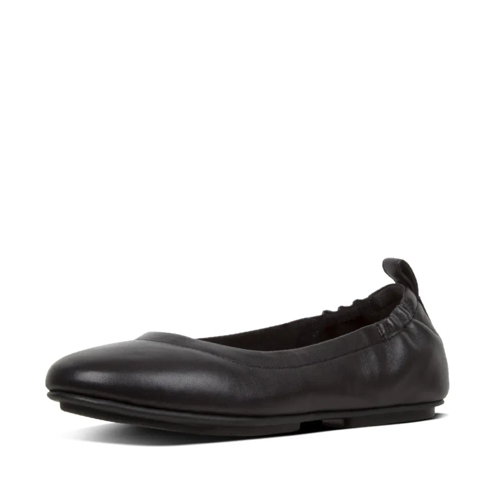 Allegro Leather Ballet Flat in Black