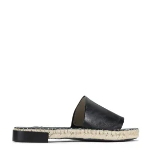 Esp Leather Espadrille Slides