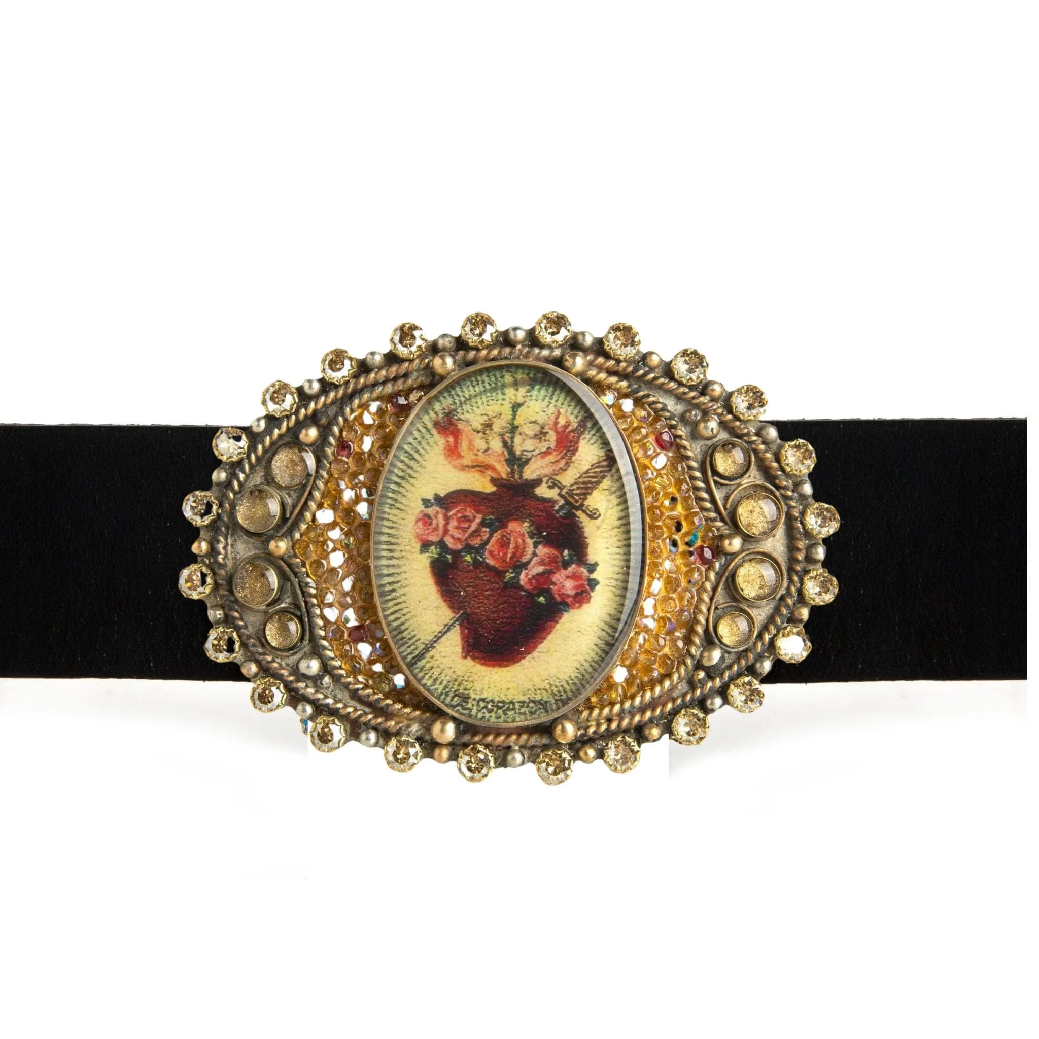 Goddess Image Buckle - Sacred Heart