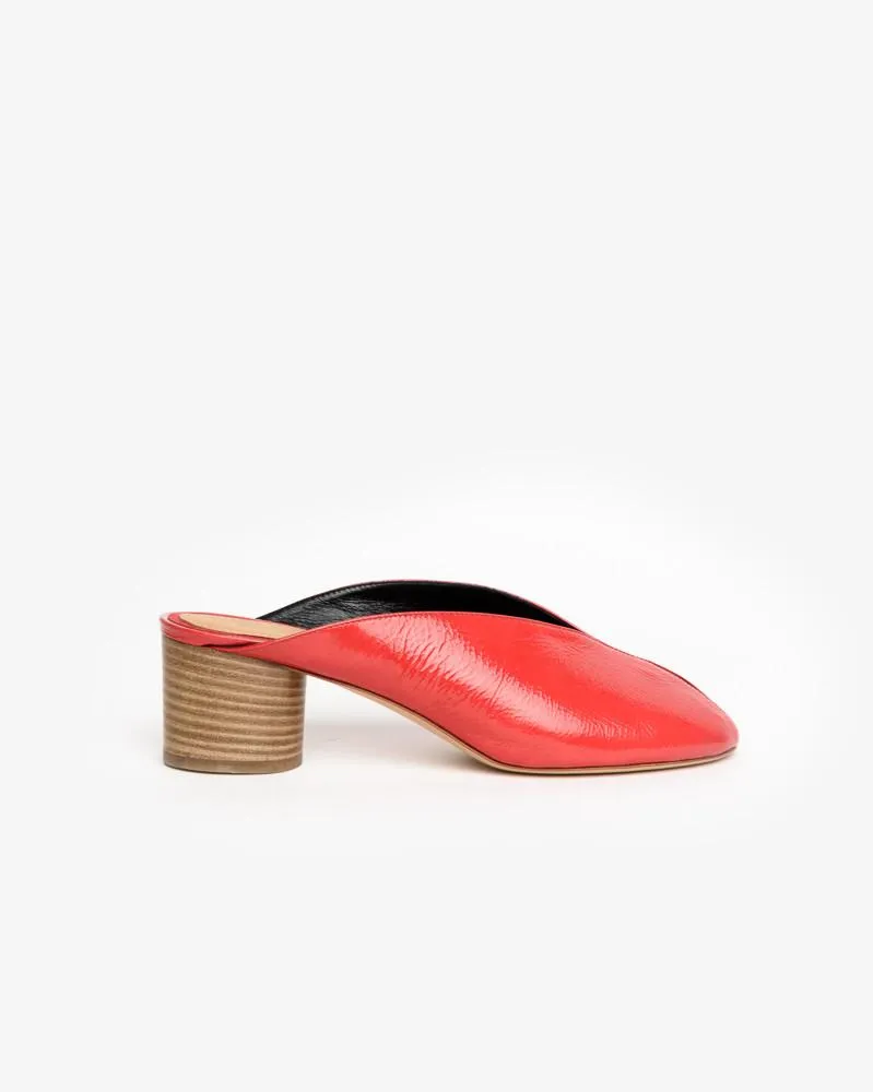 Measha Mules in Red