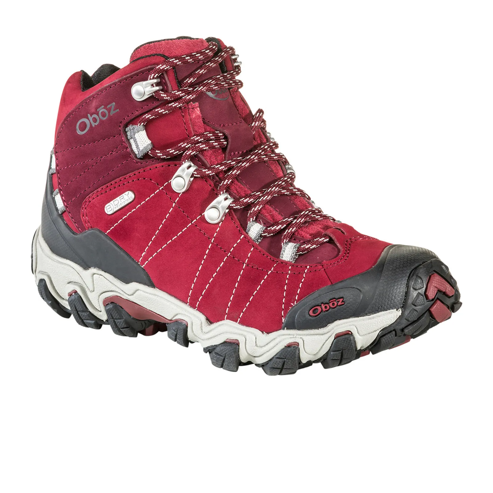 Oboz Bridger Mid B-DRY Hiking Boot (Women) - Rio Red