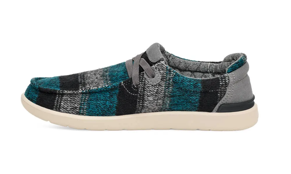 Sanuk Mens Shaka Lite 2 SL Baja Blanket Teal