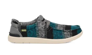 Sanuk Mens Shaka Lite 2 SL Baja Blanket Teal