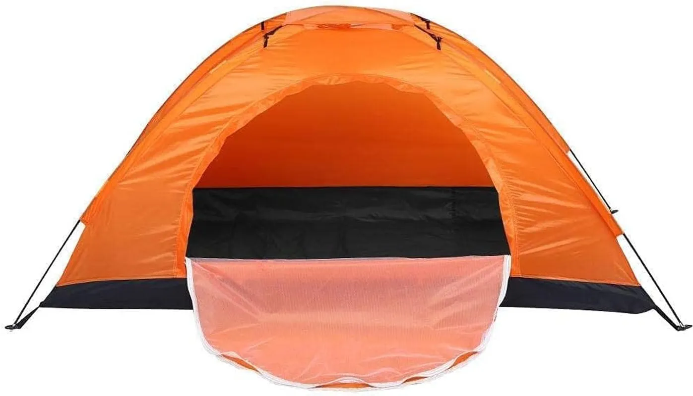 Single Person Waterproof Tent, Lightweight, Windproof, Suitable for Camping & Hiking