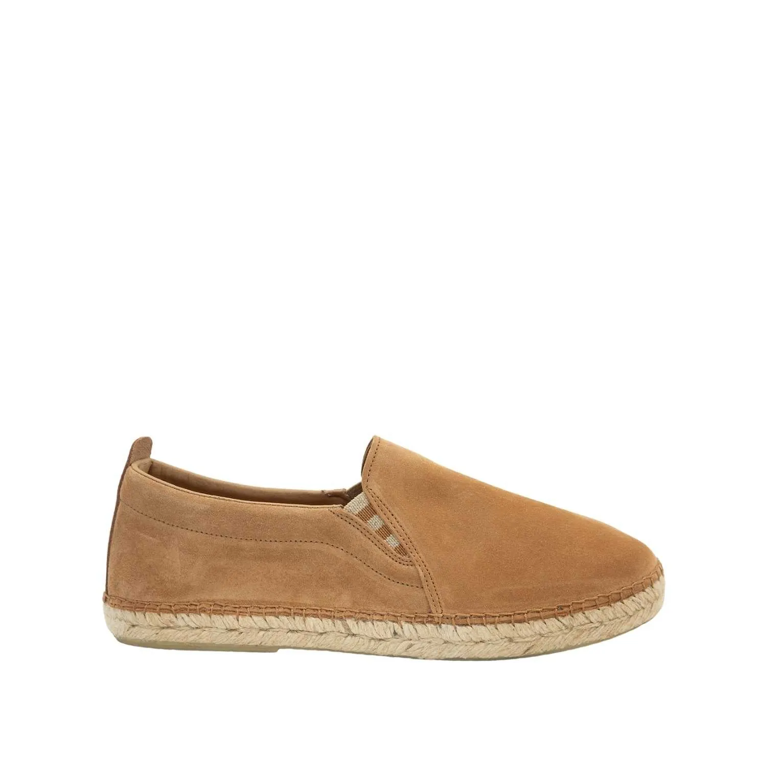 Split Leather Flat Espadrille for Men - Marti