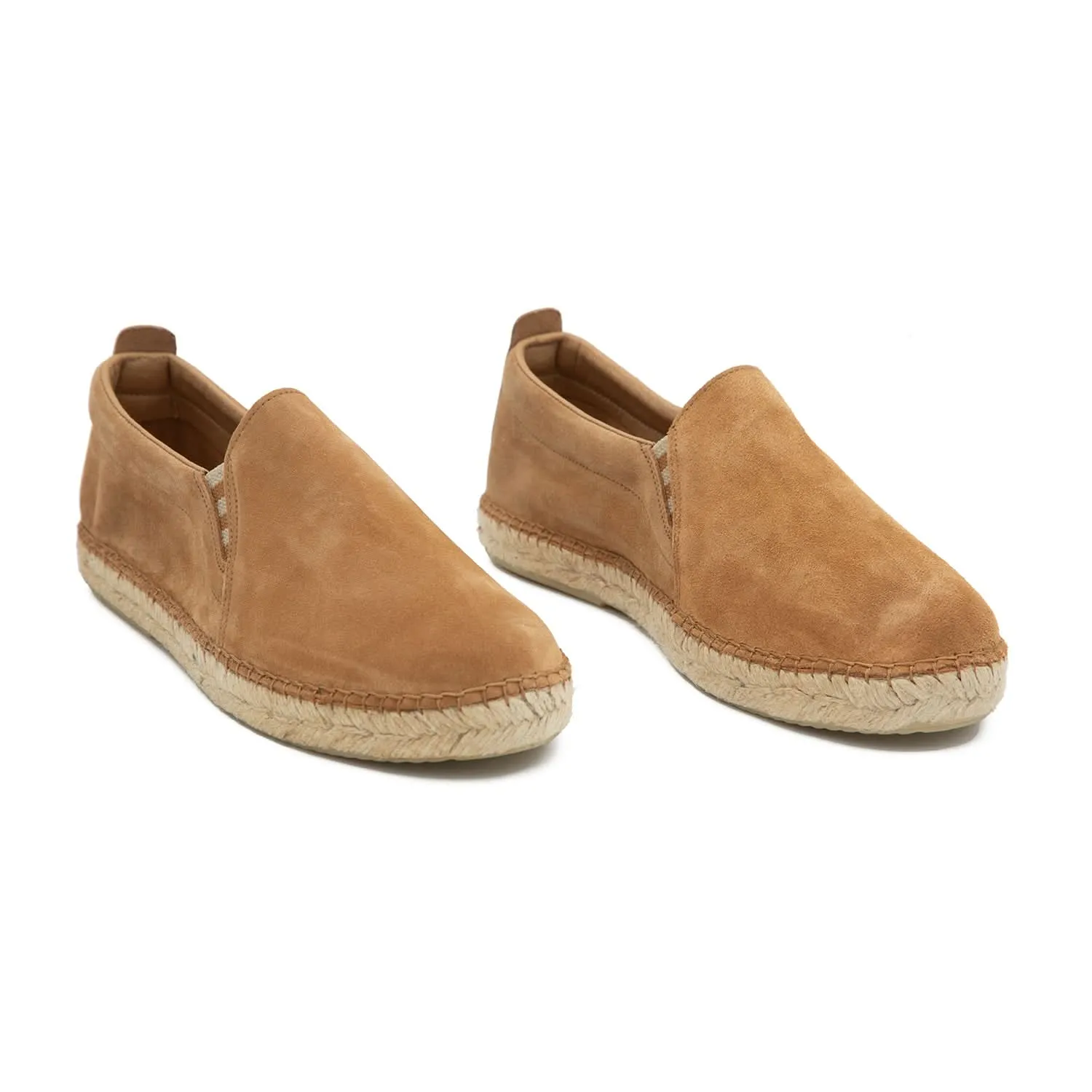 Split Leather Flat Espadrille for Men - Marti