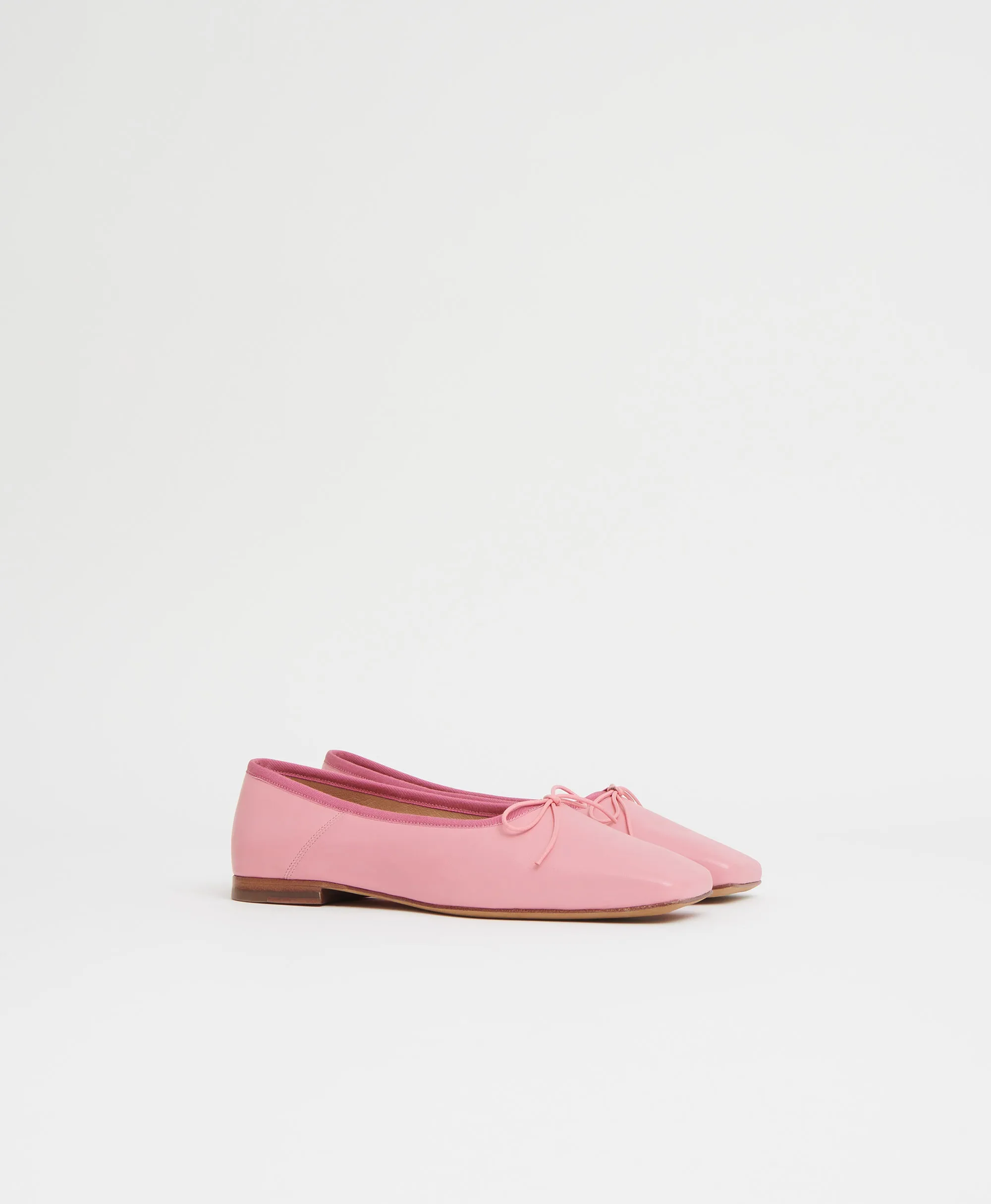 Square Toe Ballerina - Flamingo