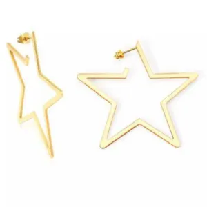 Star Gazing Gold Star Earrings