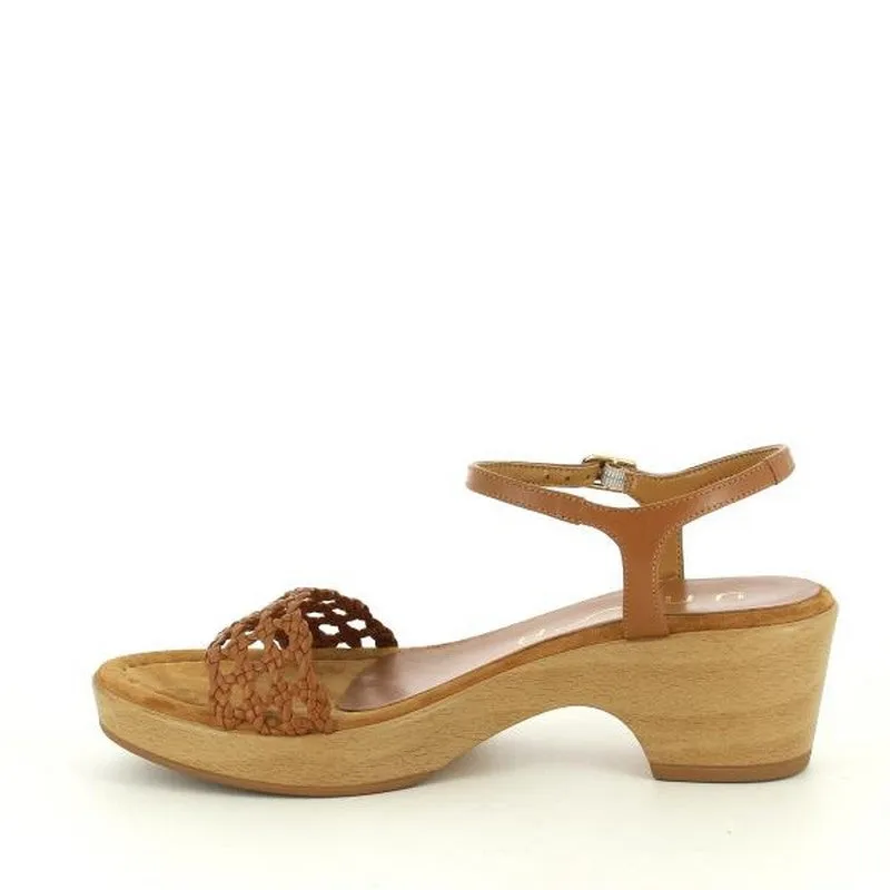 Unisa Ilobi Tan Heeled Sandal