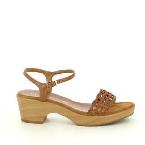 Unisa Ilobi Tan Heeled Sandal