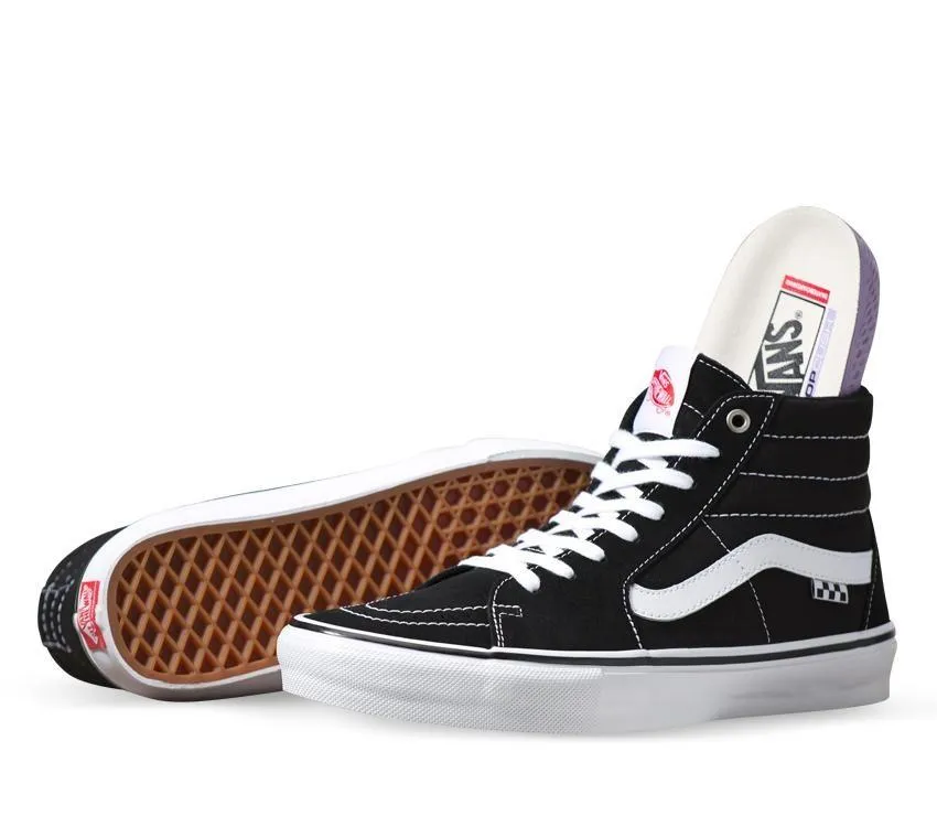 VANS Skate Sk8-Hi Shoe - Black/White