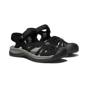 Women's Rose Sandal - Black | Neutral Gray